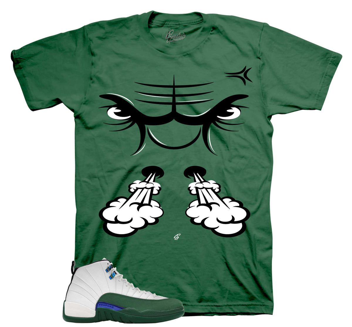 Retro 12 Bucks Raging Face Shirt