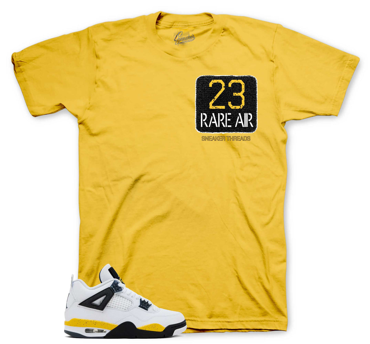 Retro 4 Tour Yellow Patch Shirt