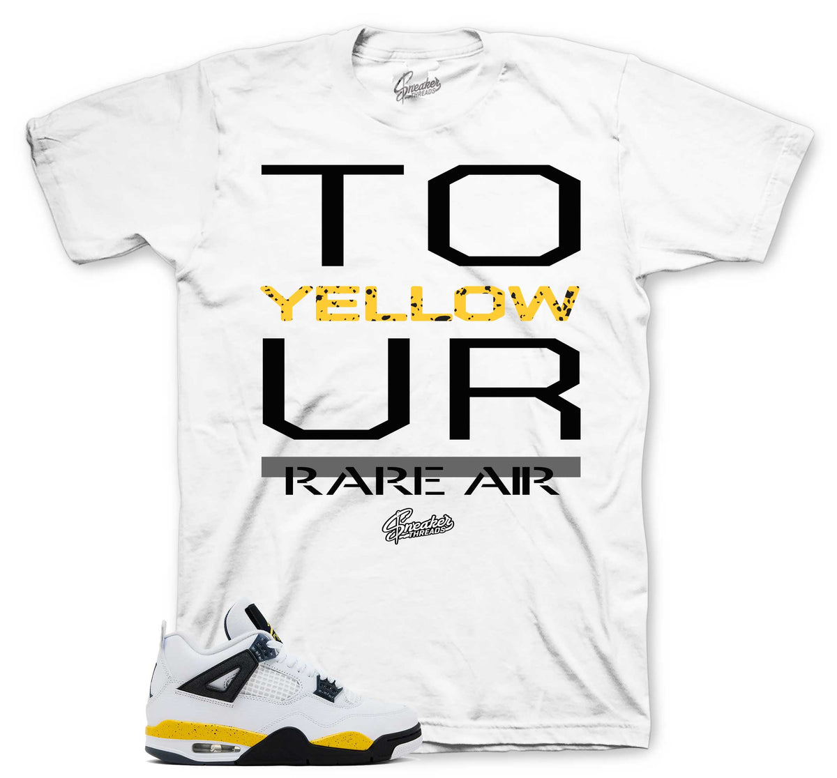 Retro 4 Tour Yellow Statement Shirt
