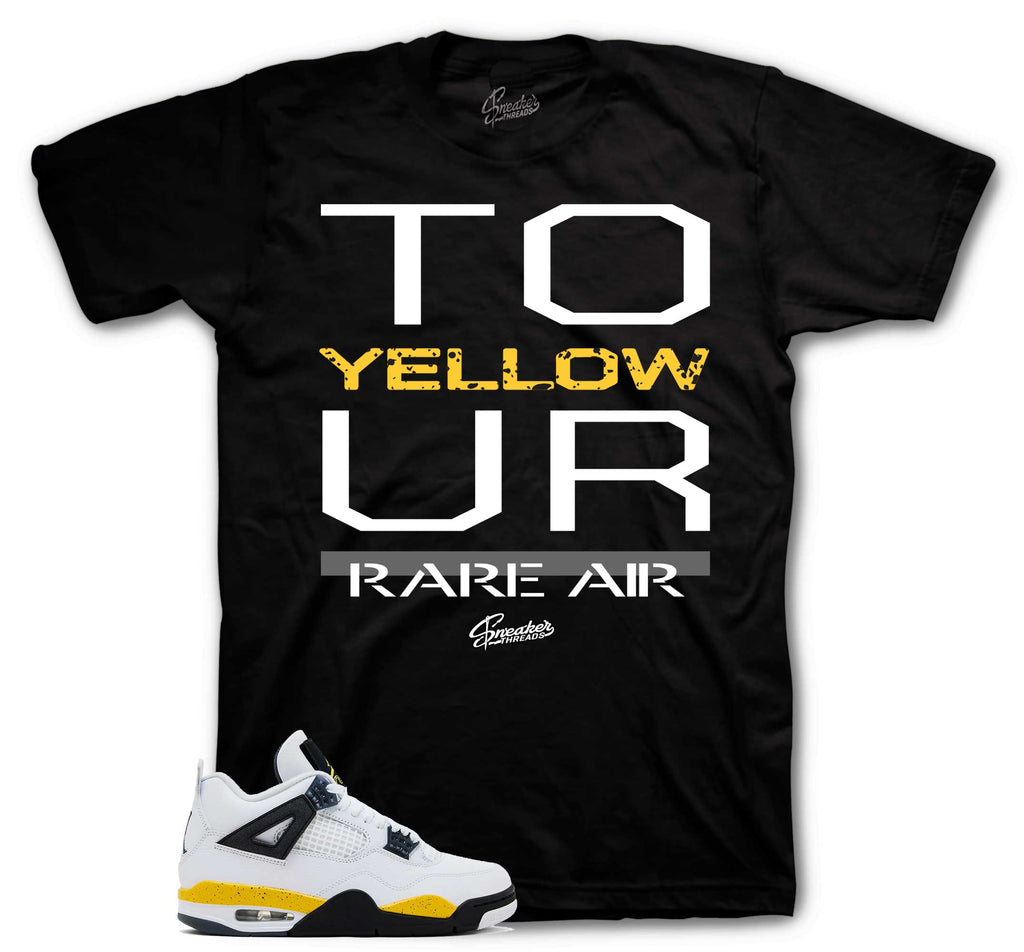 Retro 4 Tour Yellow Statement Shirt