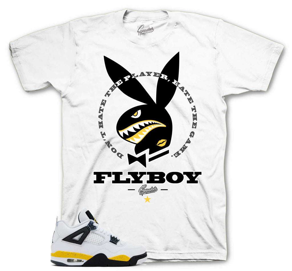 Retro 4 Tour Yellow Flyboy Shirt