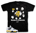 Retro 4 Tour Yellow Keep It Classic Shirt