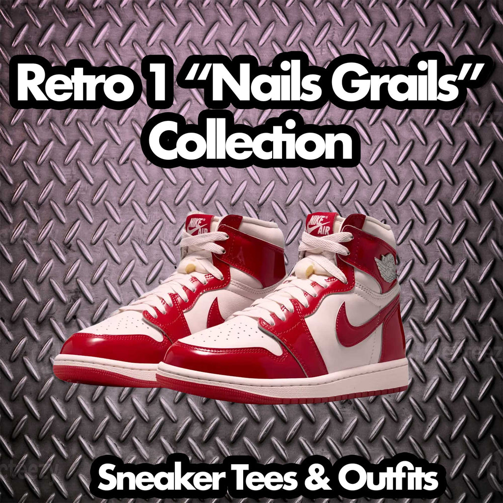 Retro 1 Nails And Grails Logo Shirt