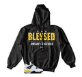 Retro 4 Tour Yellow Blessed Hoody