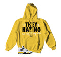 Retro 4 Tour Yellow They Hating Hoody