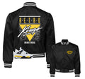 Retro 4 Tour Yellow Retro Kings Satin Jacket