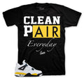 Retro 4 Tour Yellow Clean Pair Shirt
