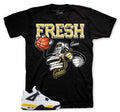 Retro 4 Tour Yellow Fly Kicks Shirt