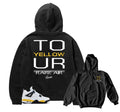 Retro 4 Tour Yellow Statement Hoody