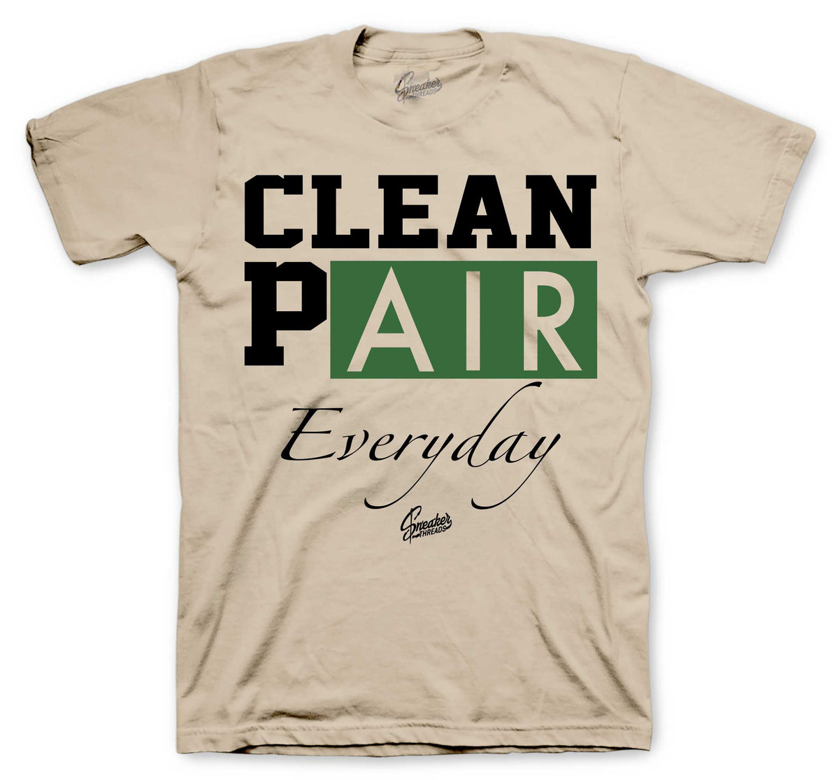 Clean Pair Graphic T-Shirt | Foamposite Green Camo