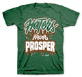 Never Prosper Graphic T-Shirt | Foamposite Green Camo
