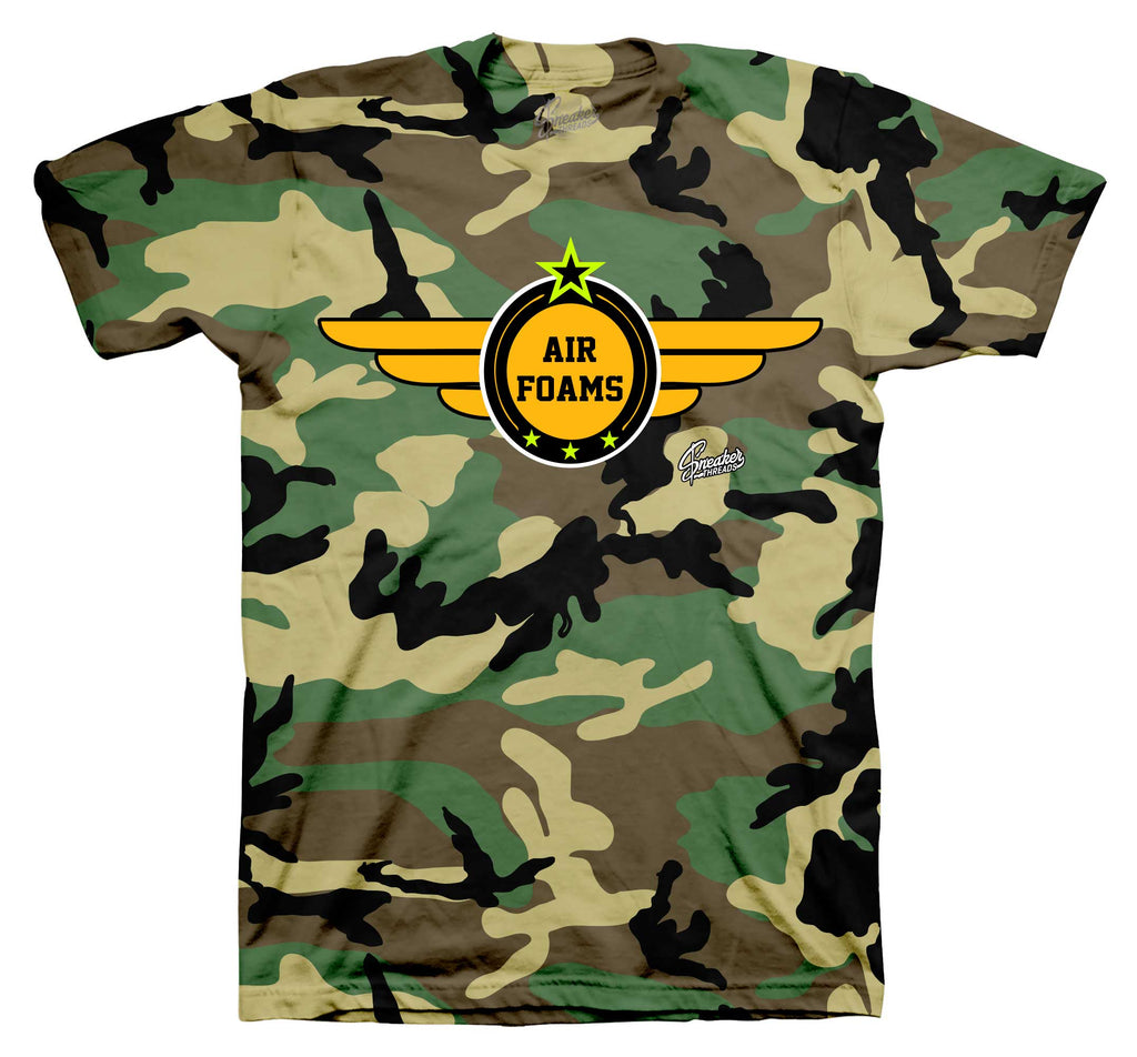 Camo Airborne Graphic T-Shirt | Foamposite Green Camo