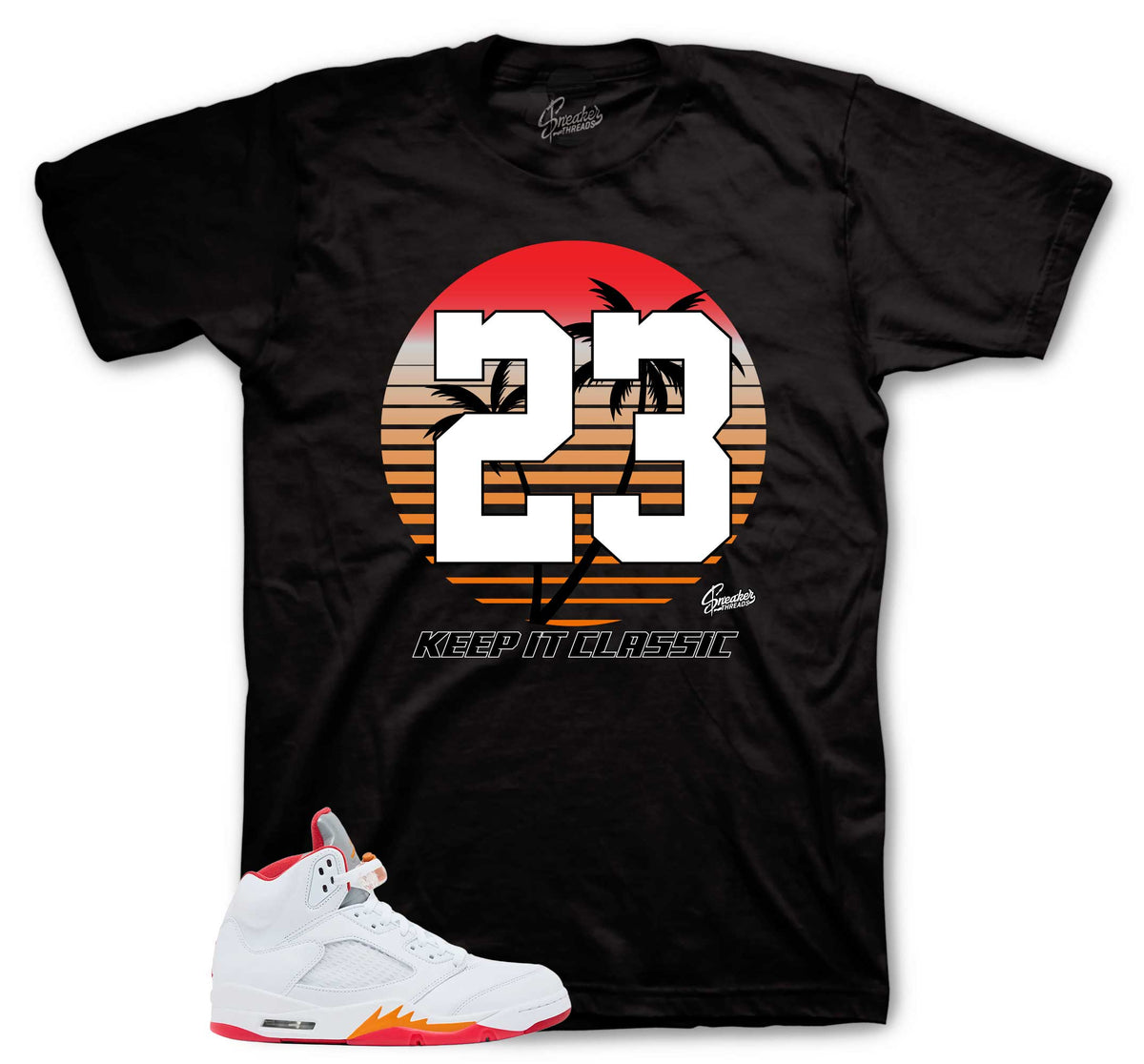 Keep It Classic Graphic T-Shirt | Jordan 5 Sunset