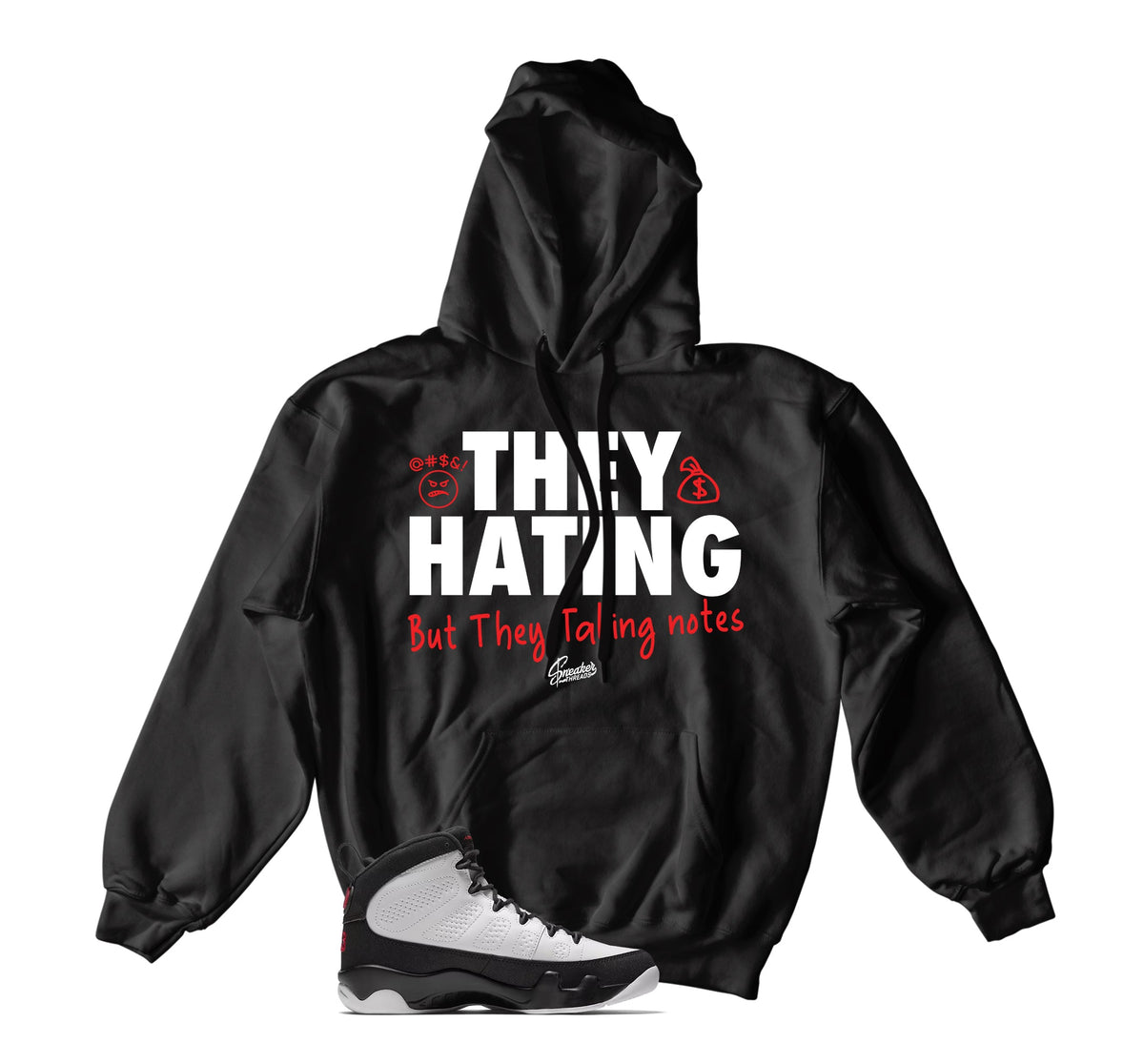 Retro 9 OG They Hating Hoody product image 1