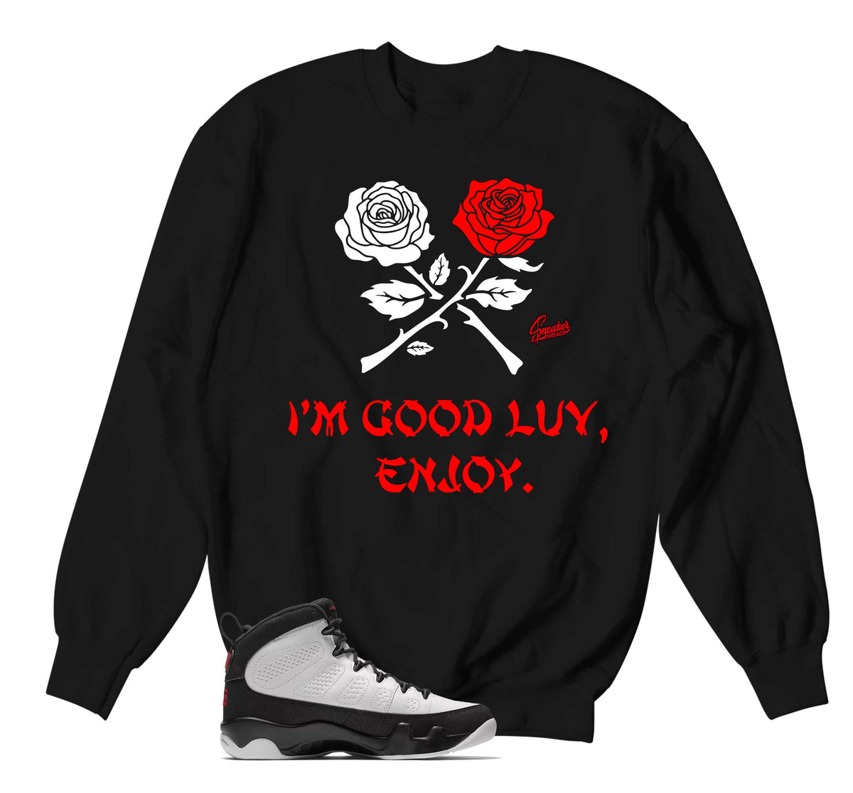 Retro 9 OG I'm Good Luv Sweater