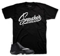Zoom Flight Glove Black & White Sneaker Threads Shirt