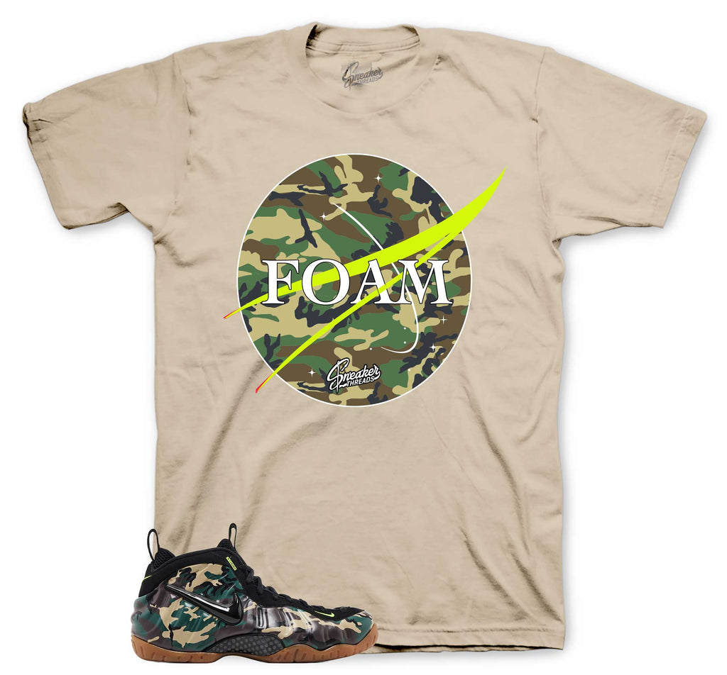 Crest Graphic T-Shirt | Foamposite Green Camo