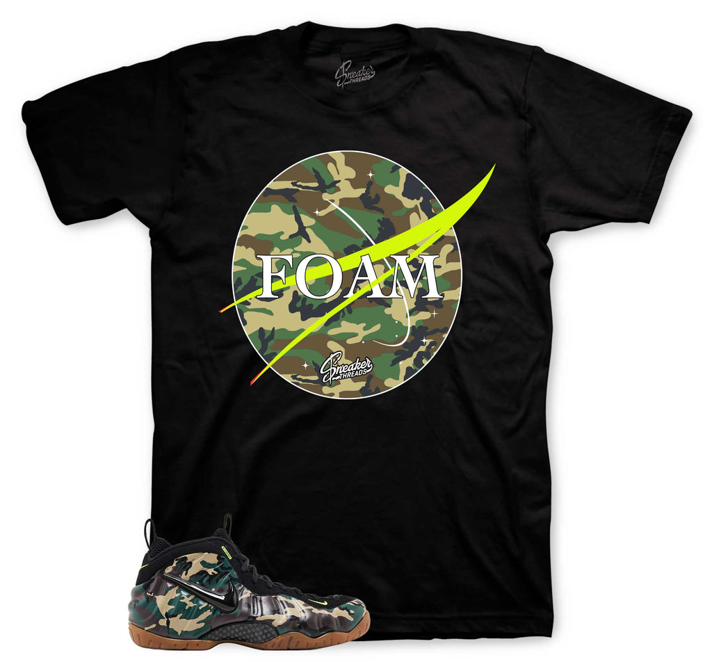 Crest Graphic T-Shirt | Foamposite Green Camo