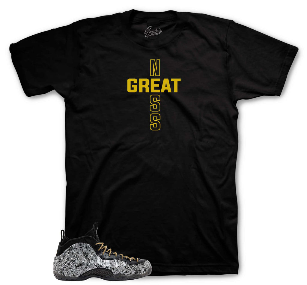 Foamposite Solomon Trophies Greatness Cross Shirt