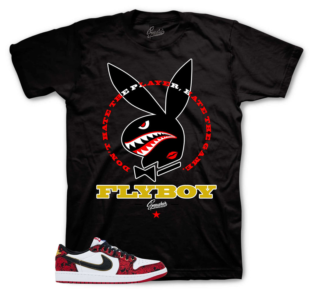Flyboy Graphic T-Shirt | Matches Jordan 1 Garden