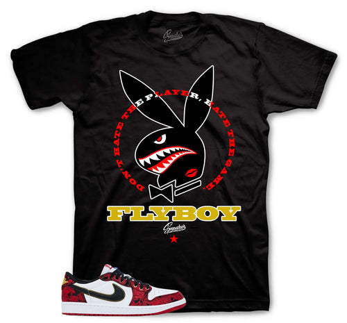 Flyboy Graphic T-Shirt | Matches Jordan 1 Garden
