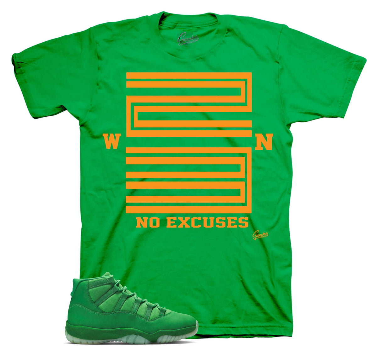 Win 23 Graphic T-Shirt | Jordan 11 Green Screen