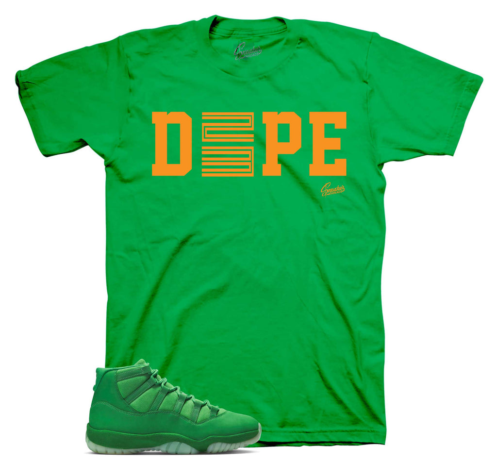 D23PE Graphic T-Shirt | Jordan 11 Green Screen