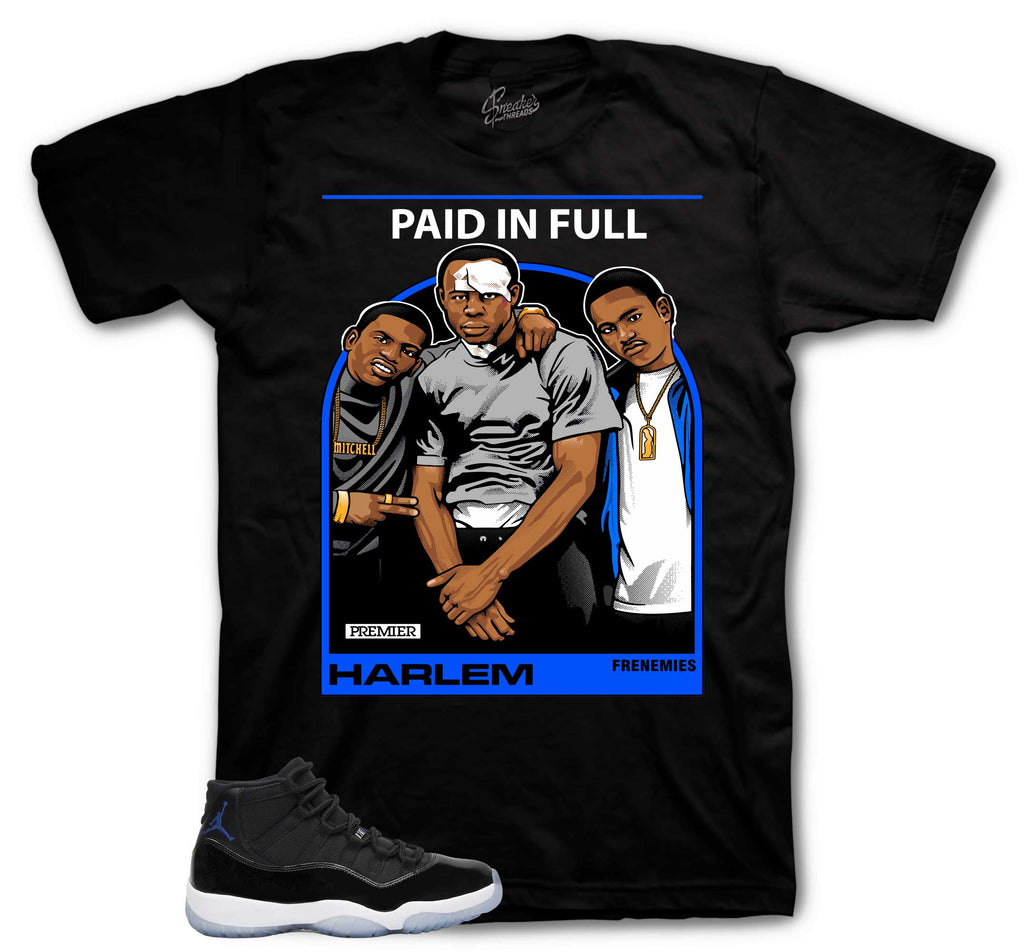 Frenemies Graphic T-Shirt | Jordan 11 Varsity Royal Space Jams