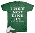 Retro 12 Bucks Not like Us Shirt