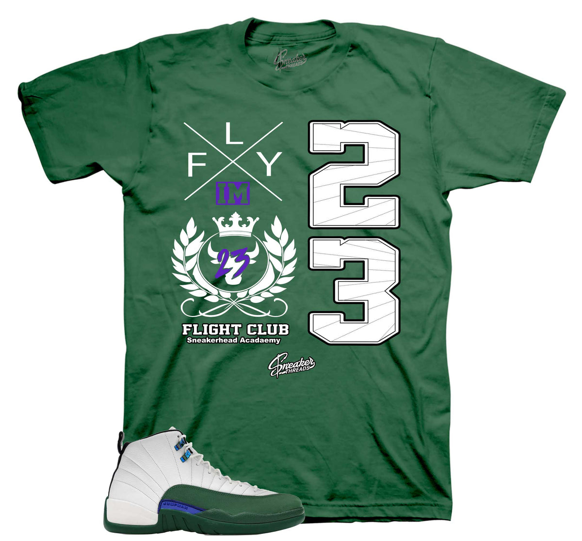 Retro 12 Bucks Flight Crest Shirt