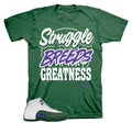Retro 12 Bucks Struggle Breeds Shirt