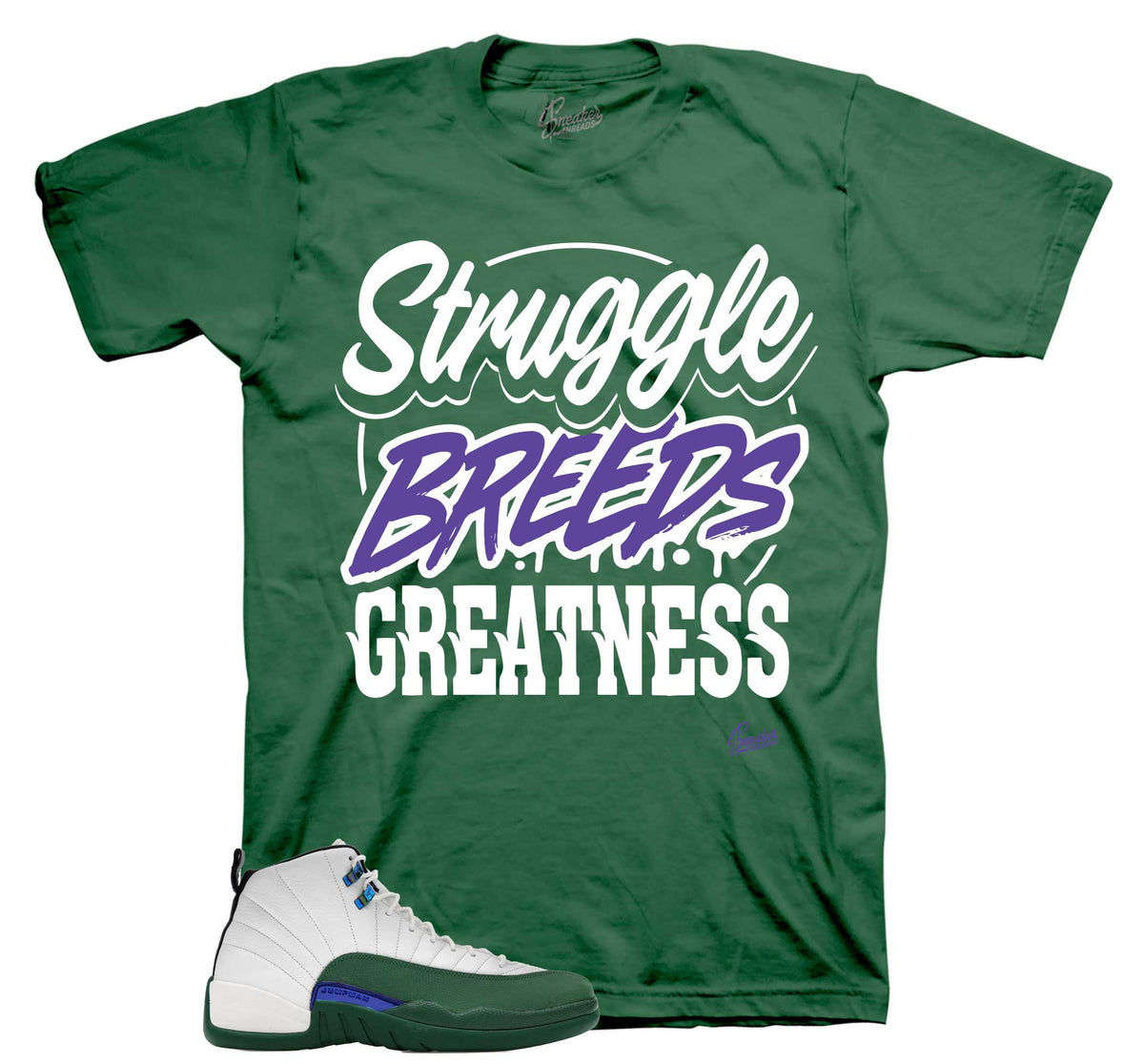 Retro 12 Bucks Struggle Breeds Shirt
