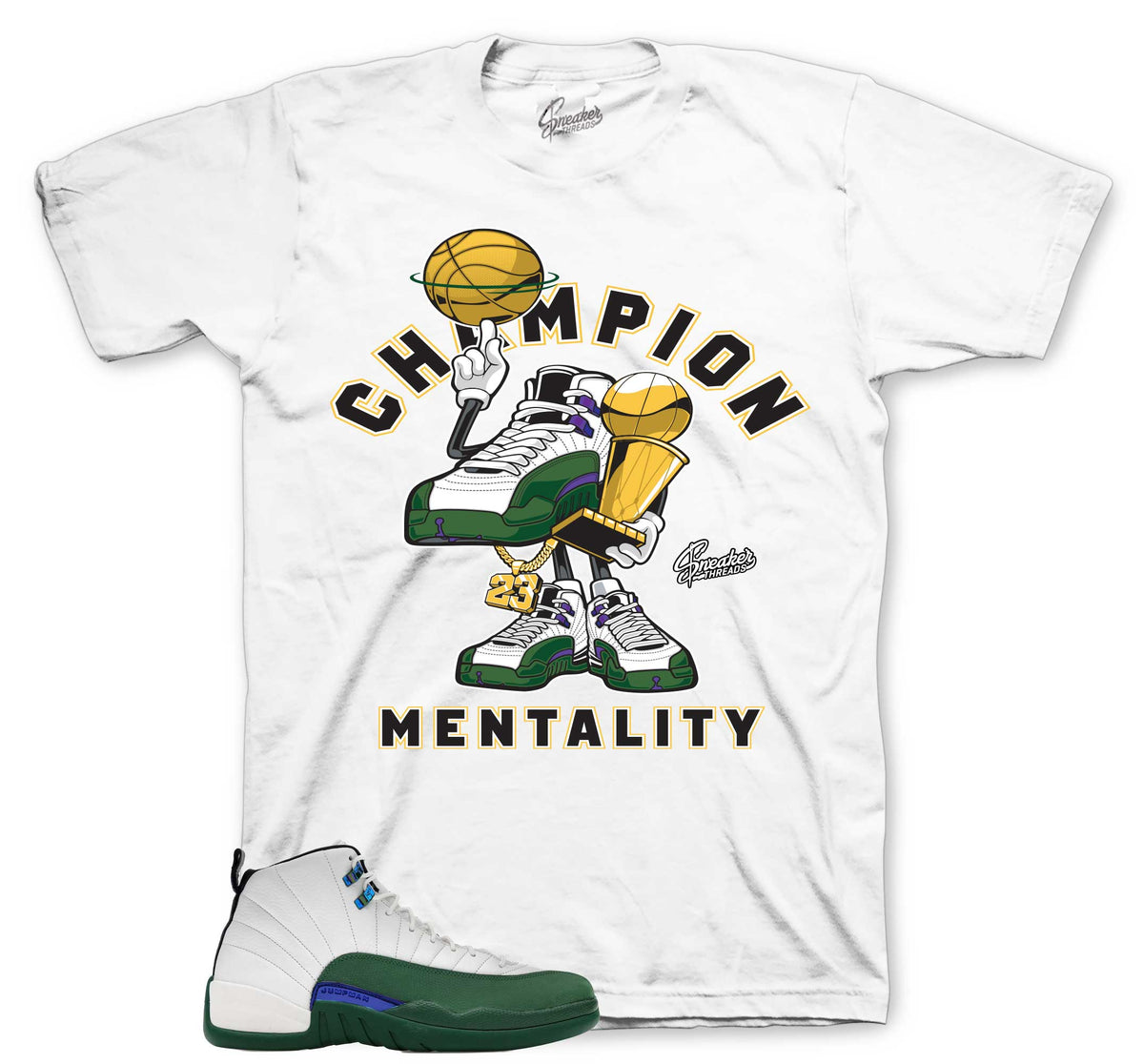 Retro 12 Bucks Champ Mentality Shirt