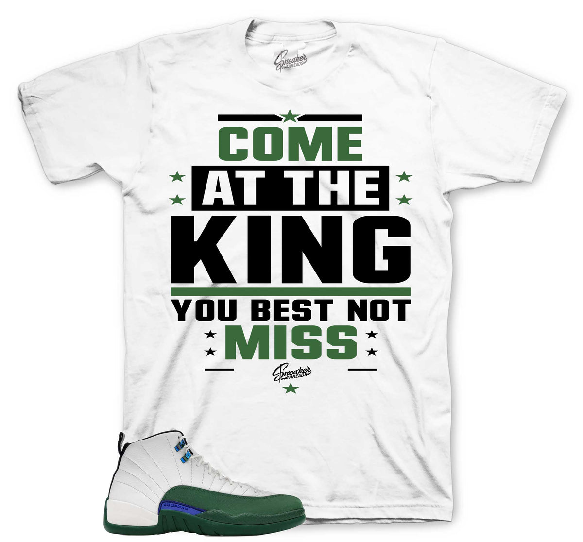 Retro 12 Bucks King Shirt