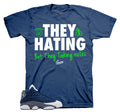 Retro 13 Flint They Hating Shirt