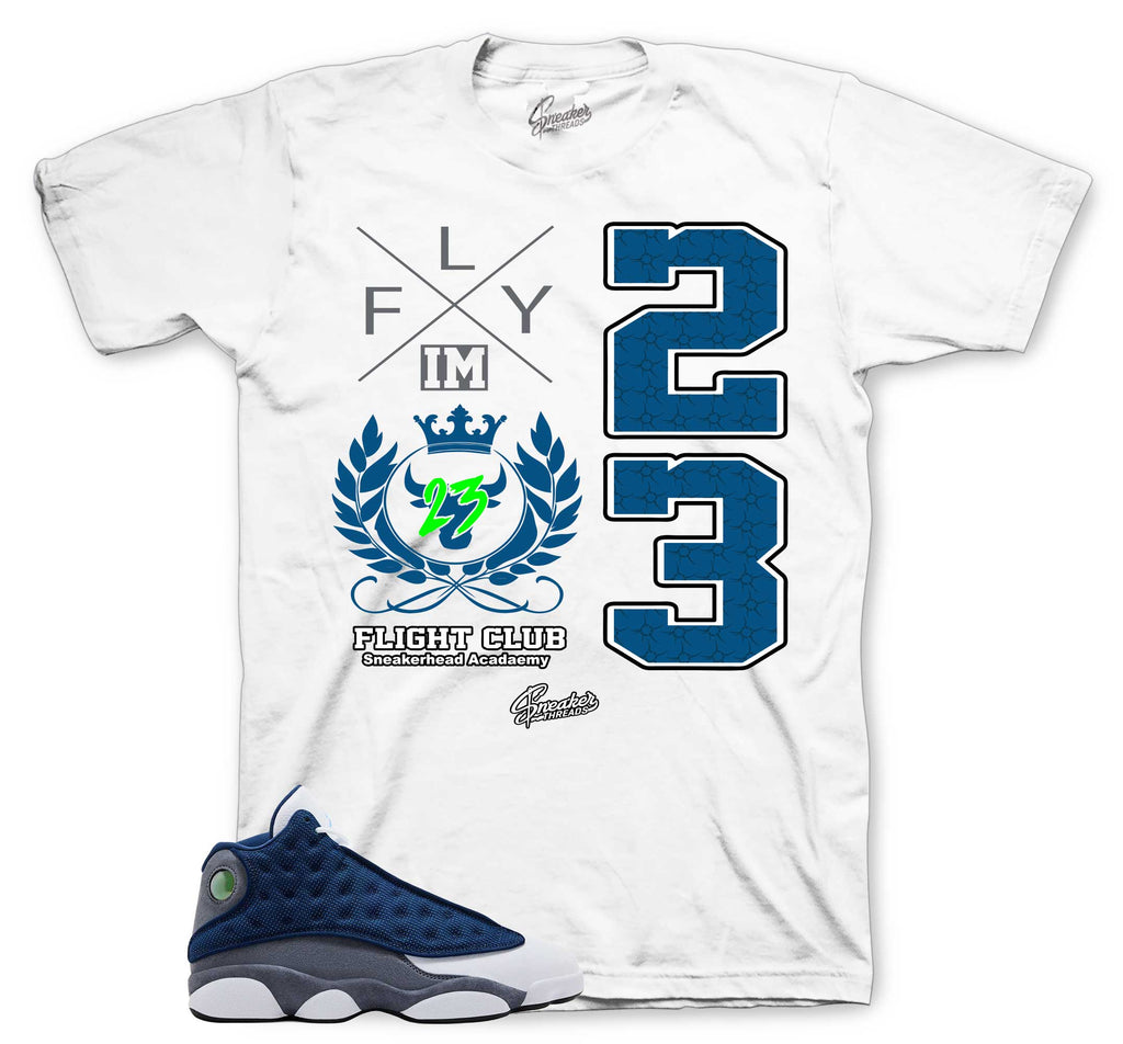 Retro 13 Flint Flight Crest Shirt