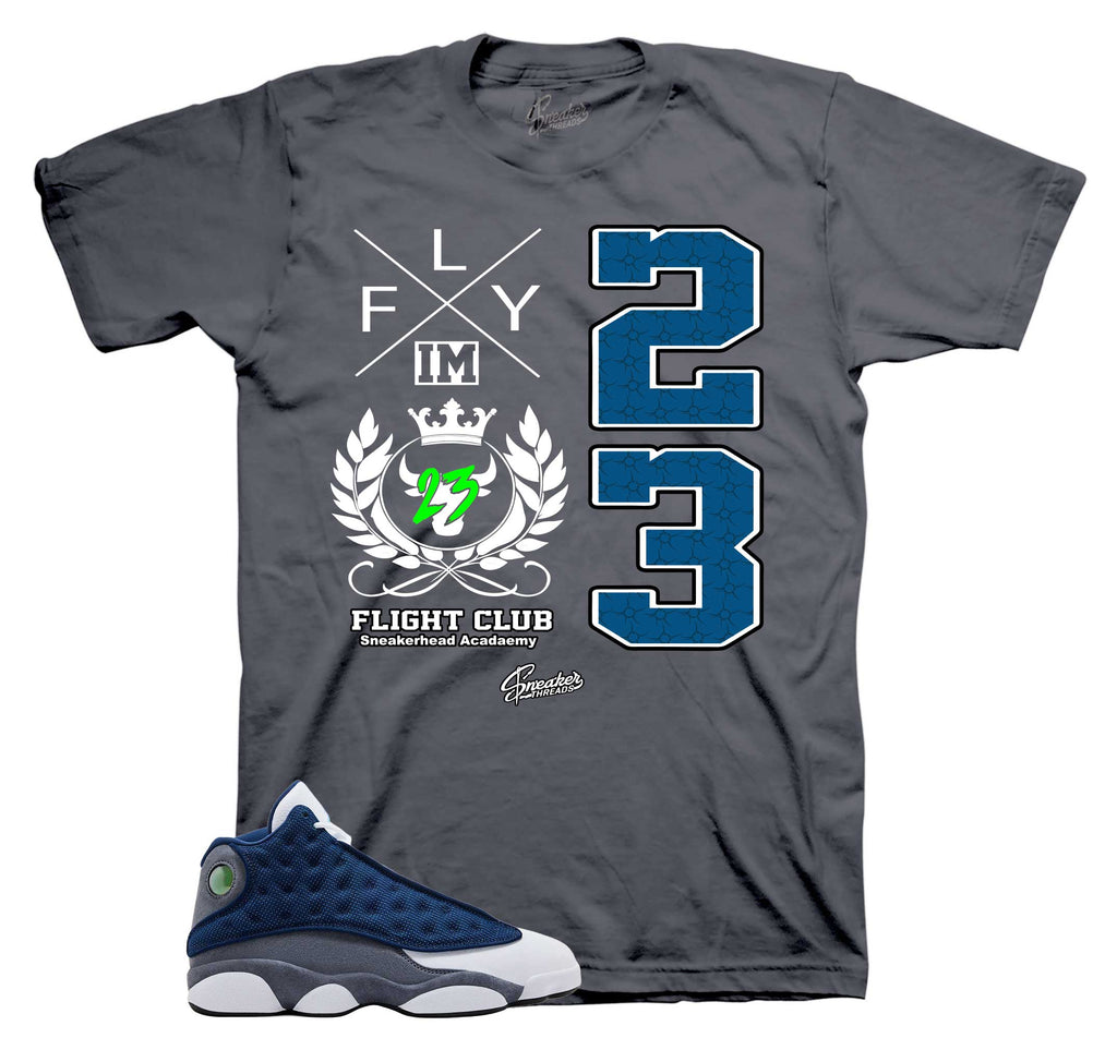 Retro 13 Flint Flight Crest Shirt