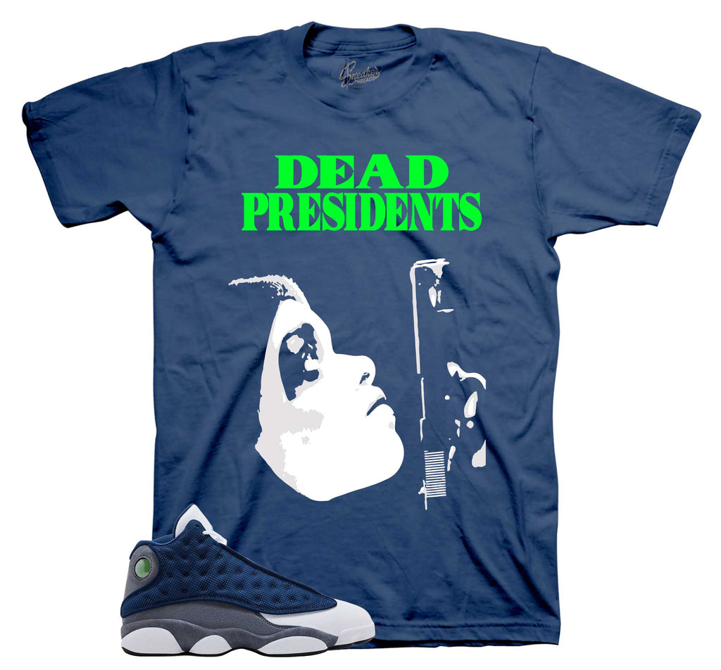 Retro 13 Flint Dead Pres Shirt