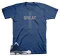 Retro 13 Flint Greatness Cross Shirt