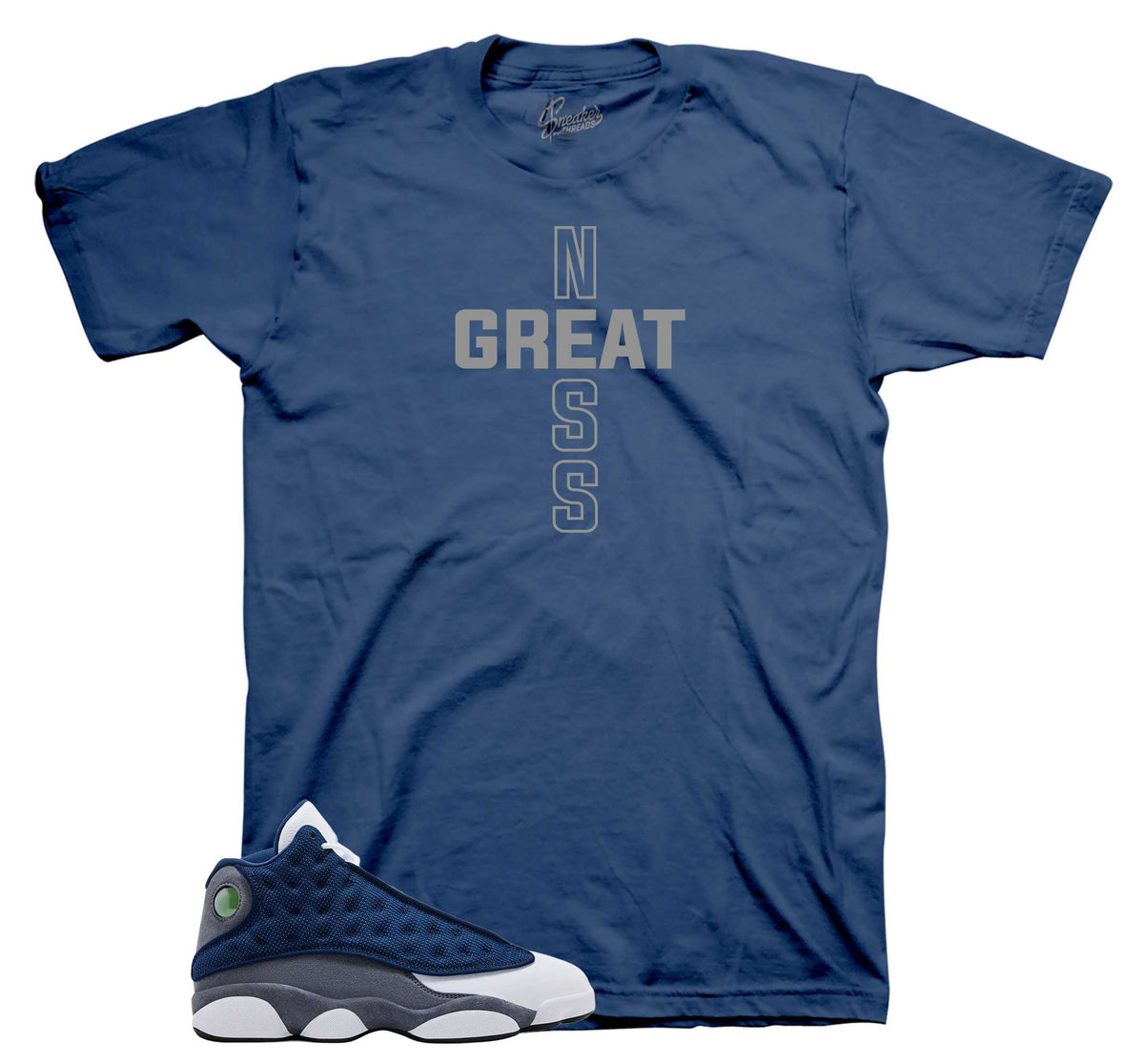 Retro 13 Flint Greatness Cross Shirt
