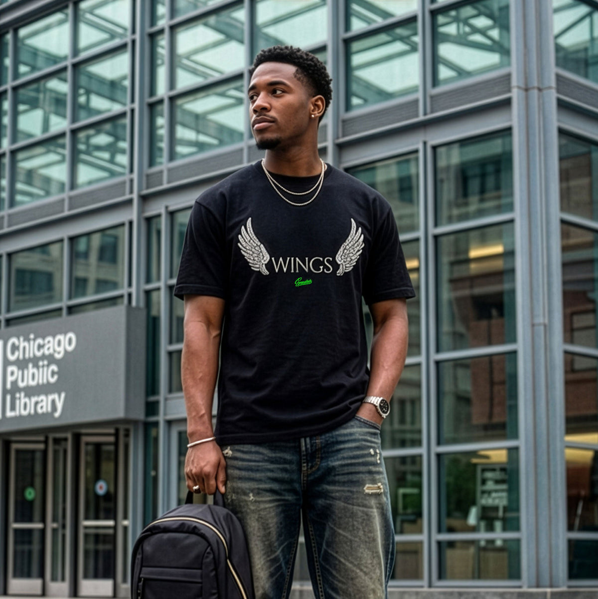 Retro 13 Wings Crest Shirt