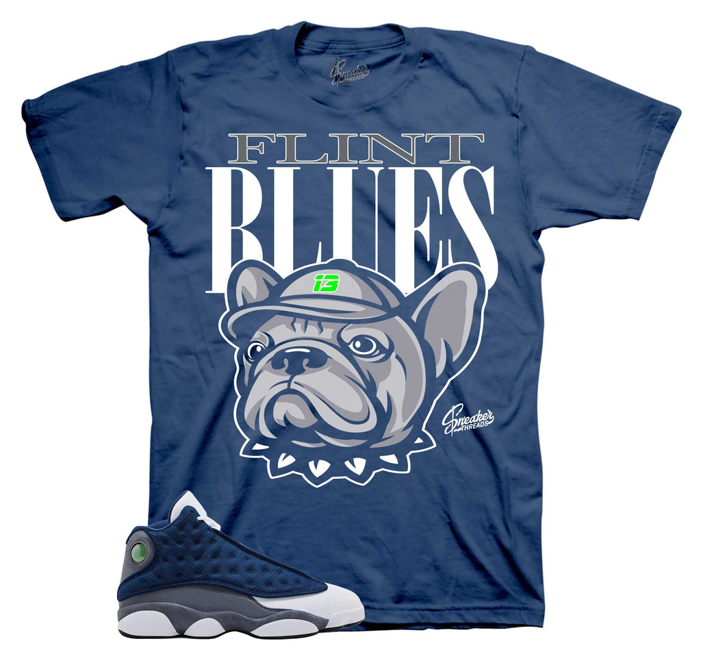 Retro 13 Flint Bullies Shirt