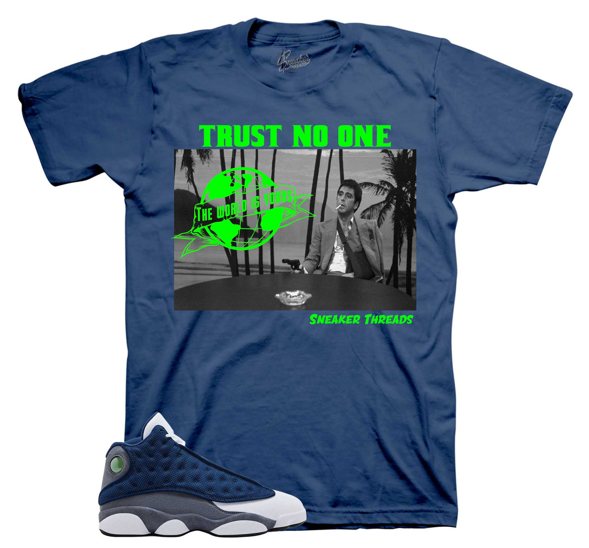 Retro 13 Flint Tony Knows Shirt