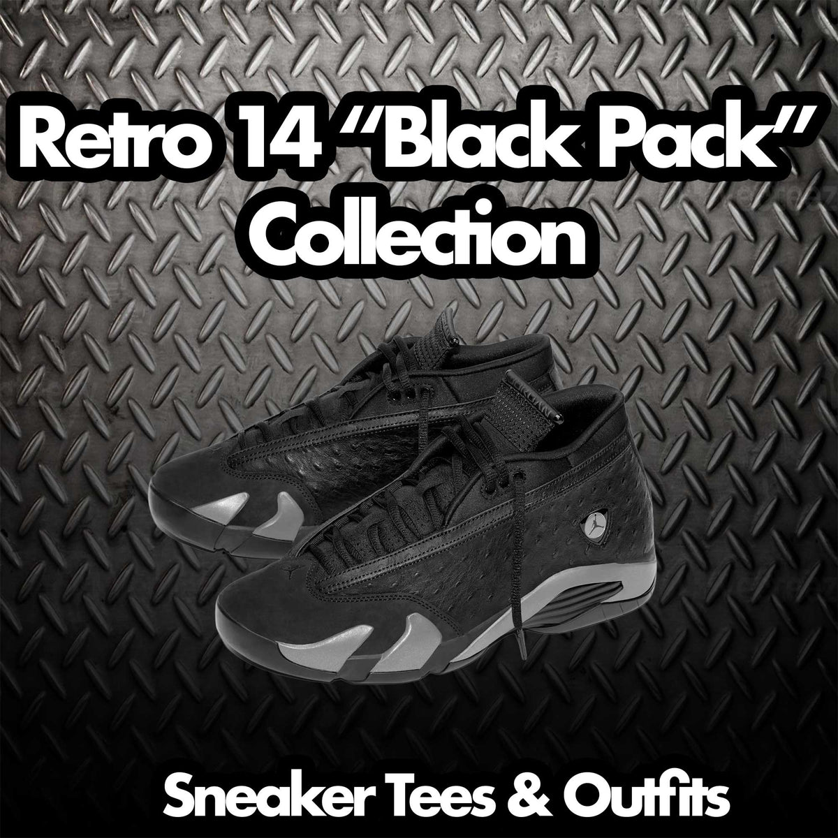 Goat Graphic T-Shirt | Jordan 14 Low Black Pack