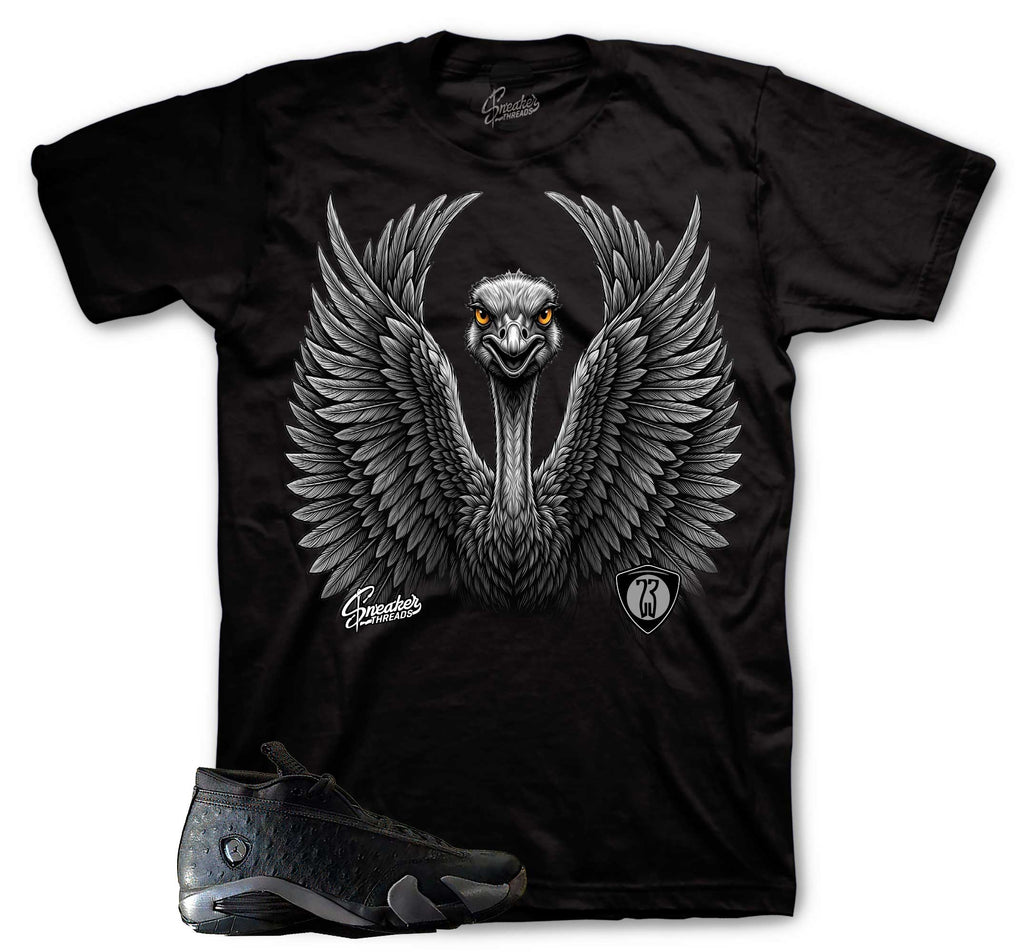Unfazed Graphic T-Shirt | Jordan 14 Low Black Pack