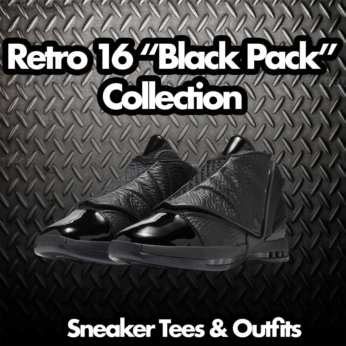 Flight Crest Season Graphic T-Shirt | Jordan 16 Black Pack