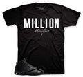Millionare Mindset T-Shirt | Jordan 16 Black Pack