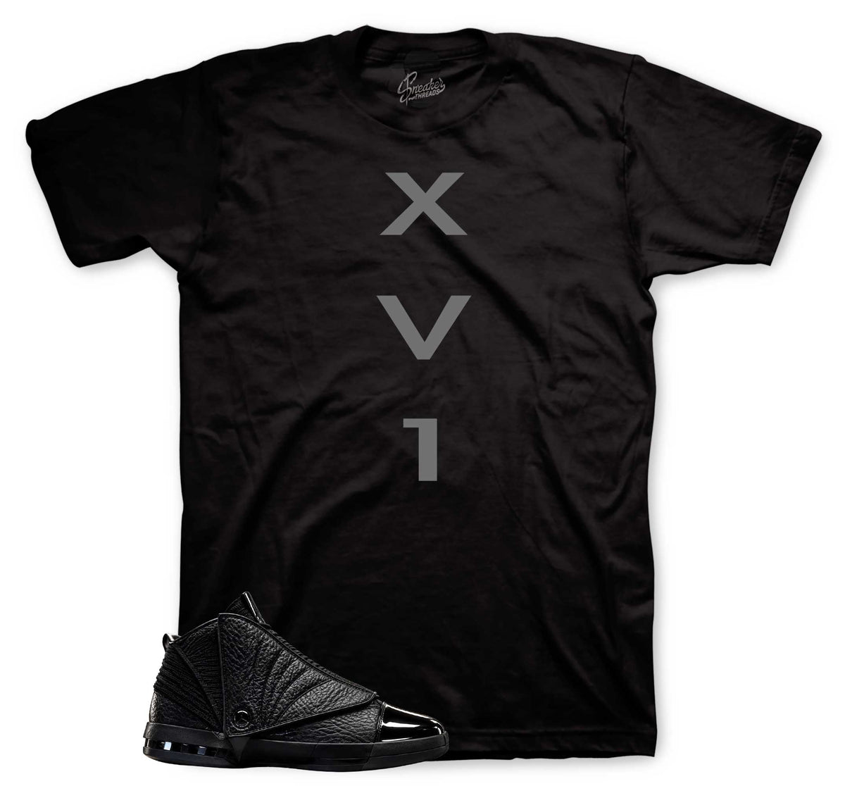 XV1 T-Shirt | Jordan 16 Black Pack