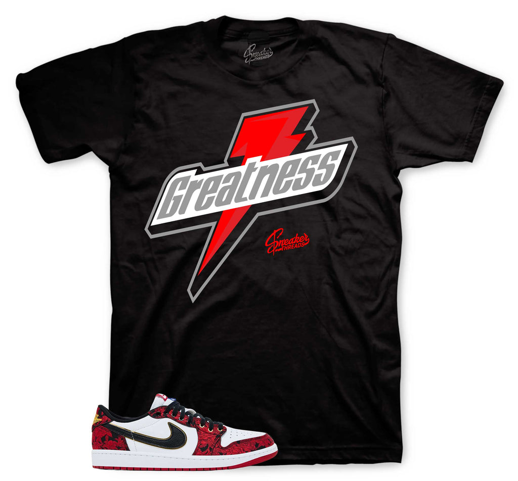 Greatness Graphic T-Shirt | Matches Jordan 1 Garden