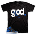 Retro 1 Royal God is Good Shirt